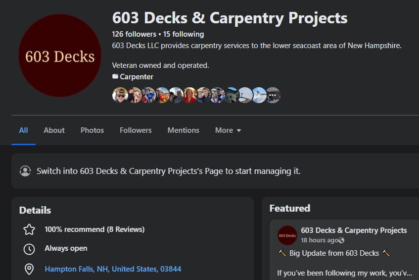 603 decks